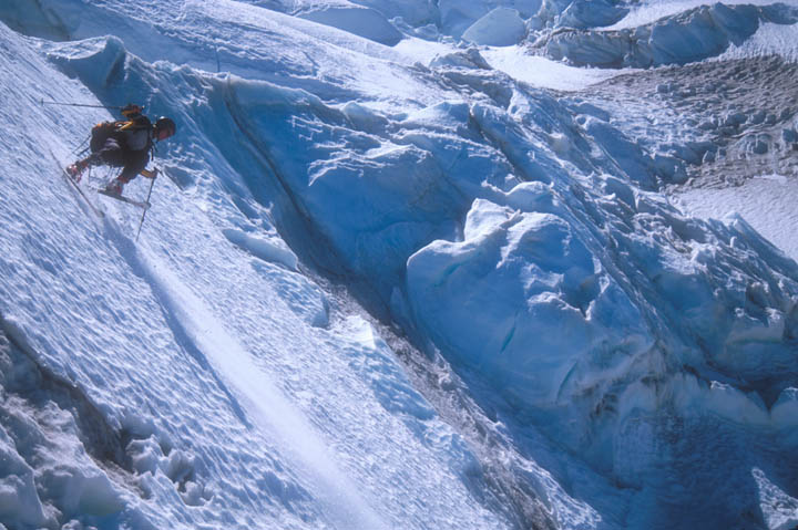 "Only those who risk going too far can possibly find out how far one can go." T.S. Elliot
Mount Adams, Spring 2003